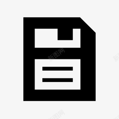 保存项目图标