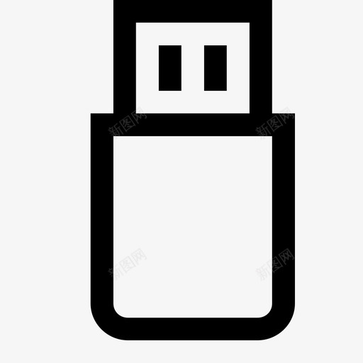 pendrive数据usb图标svg_新图网 https://ixintu.com U盘 pendrive usb 数据