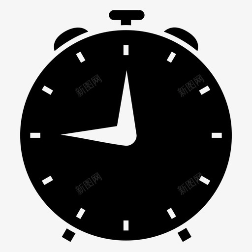 时钟钟面小时图标svg_新图网 https://ixintu.com 小时 手表 时钟 时间 计时器 钟面