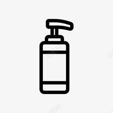 手肥皂液体肥皂在房子周围图标图标