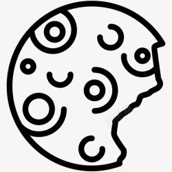 活动的宇航员行星宇航员月球图标高清图片