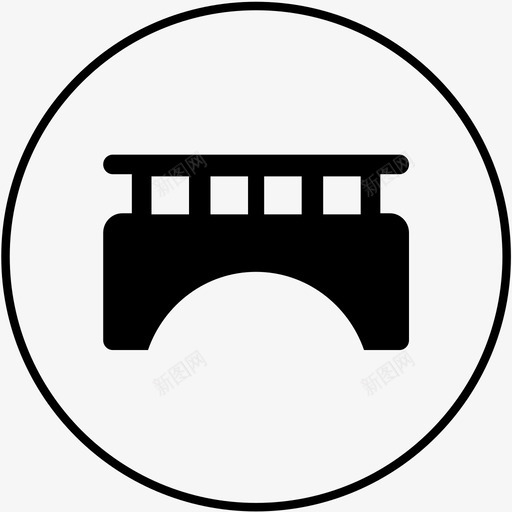 桥梁iconsvg_新图网 https://ixintu.com 桥梁icon