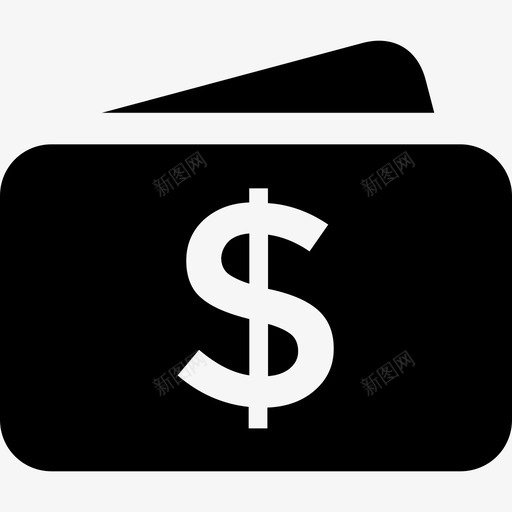 带有美元标志的卡片不动产4已填充图标svg_新图网 https://ixintu.com 不动产4 已填充 带有美元标志的卡片