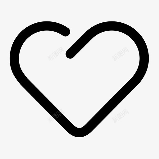 heart-outline02svg_新图网 https://ixintu.com heart-outline02