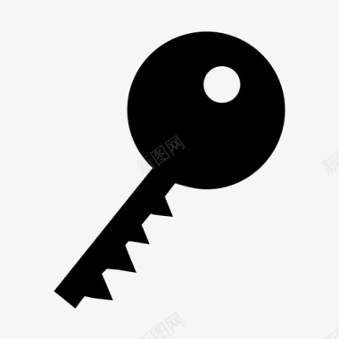 钥匙门钥匙房子图标图标