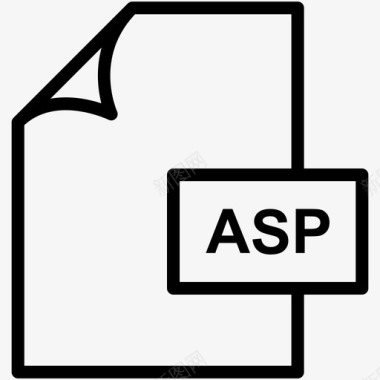 asp文件代码编码图标图标