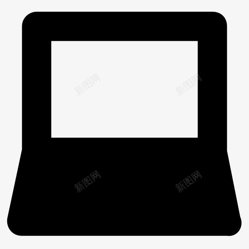 笔记本电脑设备macbook图标svg_新图网 https://ixintu.com macbook pc 云计算glyph16 笔记本 笔记本电脑 设备