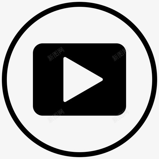 播放媒体音乐图标svg_新图网 https://ixintu.com 充值 媒体 开始 搜索 播放 添加 视频 音乐