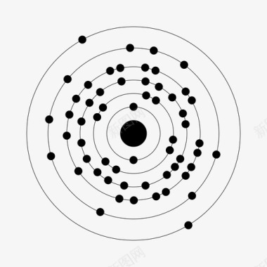 058铈铈小行星原子图标图标