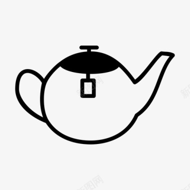 茶壶注射器水壶图标图标