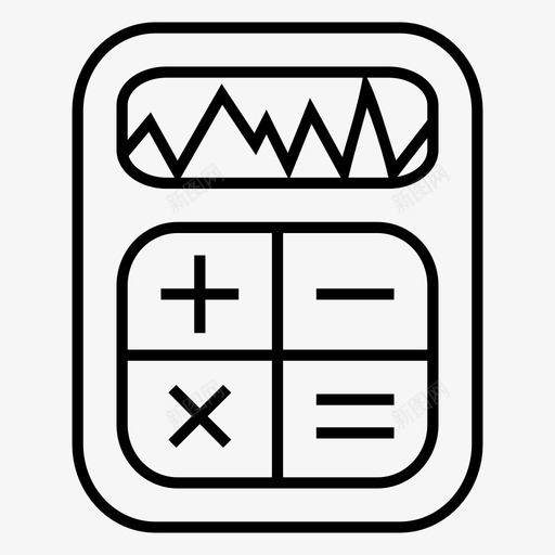数学会计计算图标svg_新图网 https://ixintu.com 会计 估计 数学 数学符号 计算 金融