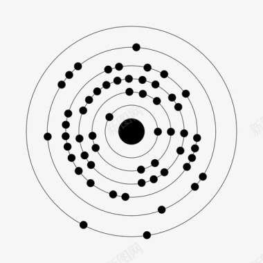 056钡钡碱原子图标图标