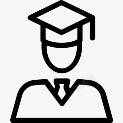那女毕业生头像毕业生头像学生图标高清图片