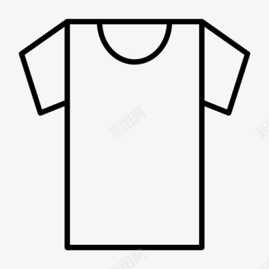 T恤衣服发行版图标图标