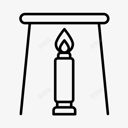 本生灯化学实验室图标svg_新图网 https://ixintu.com 化学 学校 实验室 本生灯 物理学家 科学