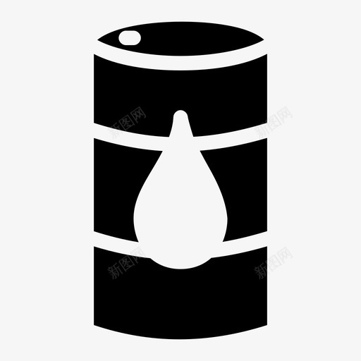 油桶桶液体图标svg_新图网 https://ixintu.com 桶 汽油 油桶 润滑剂 液体