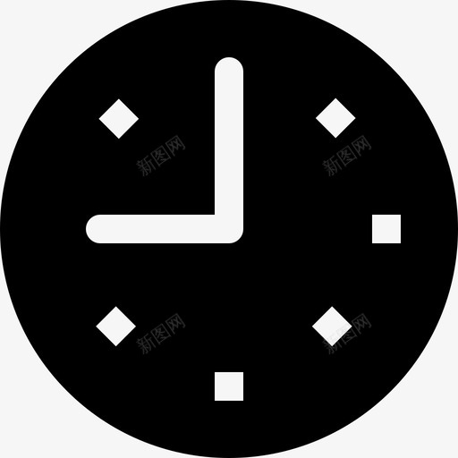 时间_块svg_新图网 https://ixintu.com 时间_块