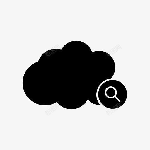 icloud云存储icloud存储图标svg_新图网 https://ixintu.com icloud icloud存储 云存储 搜索