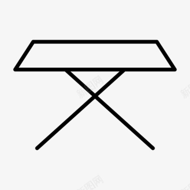 桌子折叠桌家具图标图标