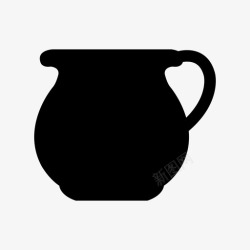 陶瓷艺术品图标下载花瓶艺术品陶瓷图标高清图片