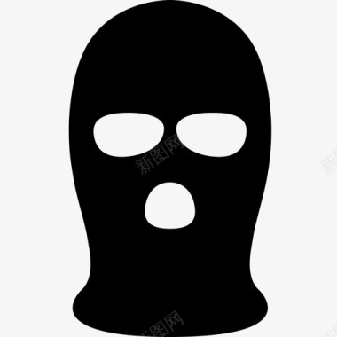 面具犯罪强盗图标图标