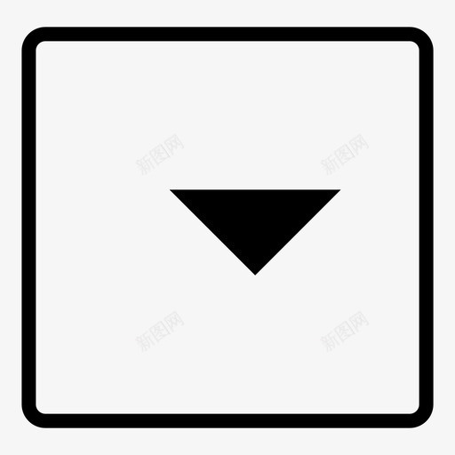 下拉框svg_新图网 https://ixintu.com 下拉框 图标-03