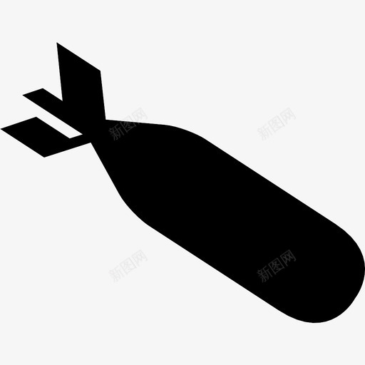 导弹火力速度图标svg_新图网 https://ixintu.com 导弹 战争 技术 火力 速度
