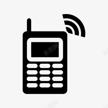电话信号通话连接图标图标