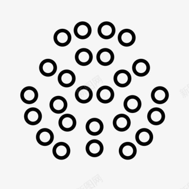 空圆圈空白圆圈图案图标图标