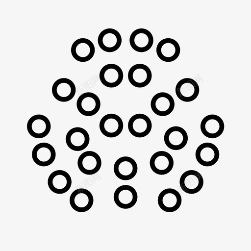 空圆圈空白圆圈图案图标svg_新图网 https://ixintu.com 图案 圆圈图案 空圆圈 空白圆圈