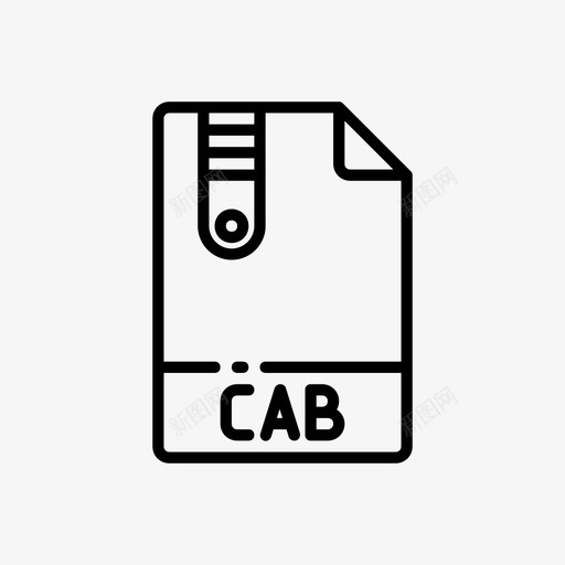 cab文档图标svg_新图网 https://ixintu.com cab 文件 文件名大纲视图2 文档 设计