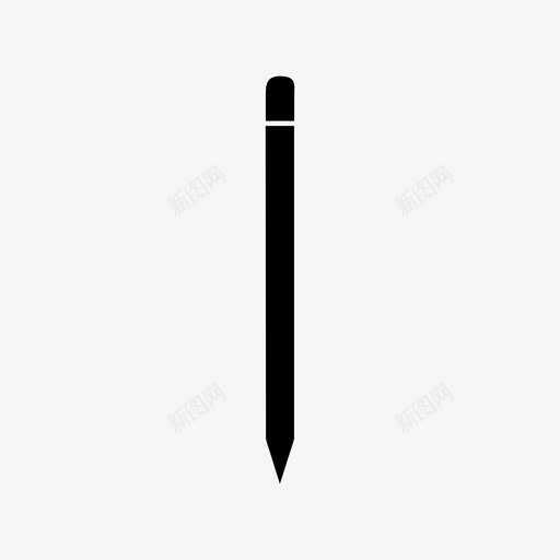 铅笔画画画笔图标svg_新图网 https://ixintu.com 写字 画画 画笔 铅笔