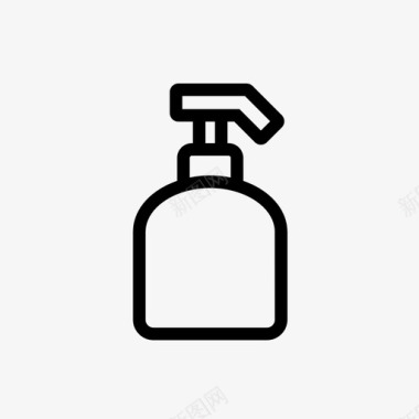 洗发水沐浴露洗手液图标图标