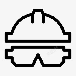工程安全施工安全施工工程师图标高清图片