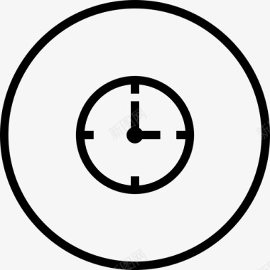 手表秒表计时器图标图标