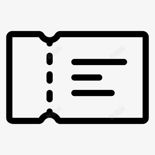 机票商务折扣图标svg_新图网 https://ixintu.com 商务 折扣 机票 标签 销售