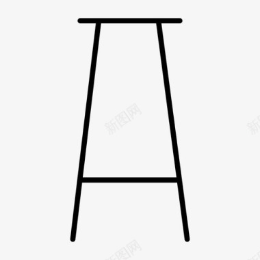 凳子台凳家具图标图标