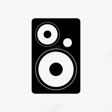 扬声器音频舞蹈图标图标