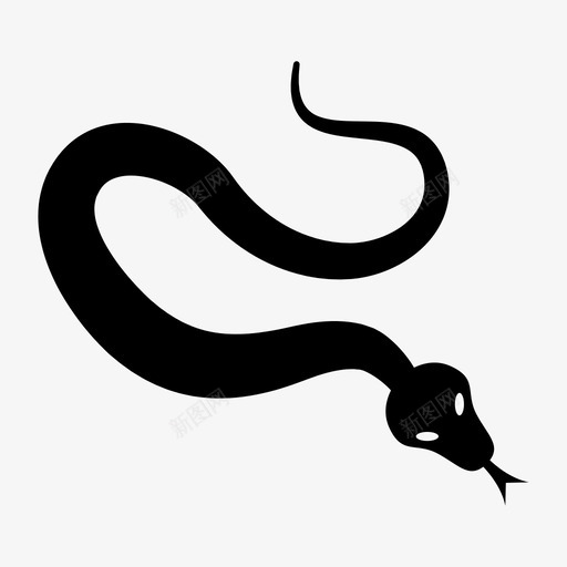 蛇眼镜蛇危险图标svg_新图网 https://ixintu.com 危险 沙漠 眼镜蛇 蛇