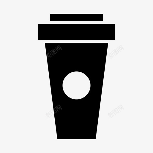 咖啡杯饮料冰镇图标svg_新图网 https://ixintu.com 冰镇 咖啡杯 饮料