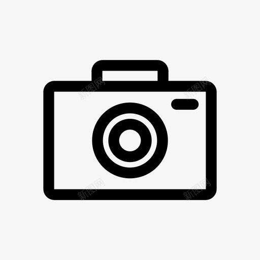 照相机文件格式图标svg_新图网 https://ixintu.com 媒体杂项 摄影 文件 格式 照相机