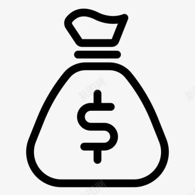 金钱商业支付图标图标