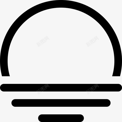 sunsetsvg_新图网 https://ixintu.com sunset