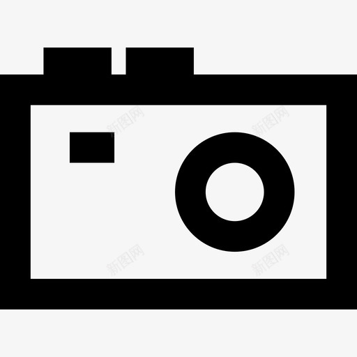 老式反光相机免费用户界面线性图标svg_新图网 https://ixintu.com 免费用户界面 线性 老式反光相机
