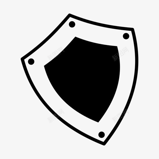 屏蔽防护程序防御图标svg_新图网 https://ixintu.com 安全 安全防护 屏蔽 程序防御 网罩 防护