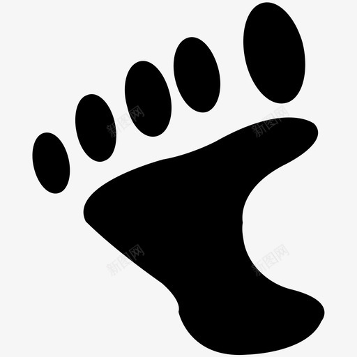 footprintsvg_新图网 https://ixintu.com footprint