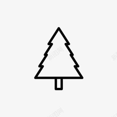 圣诞树圣诞套装3图标图标