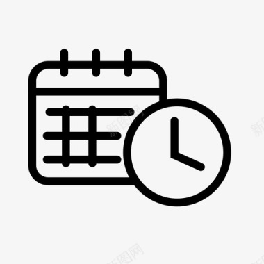 预约预约日期和时间日期和时间图标图标