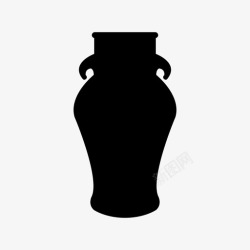 陶瓷艺术品图标下载花瓶艺术品陶瓷图标高清图片