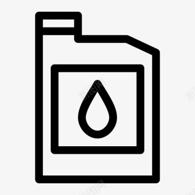 机油碳罐燃油图标图标